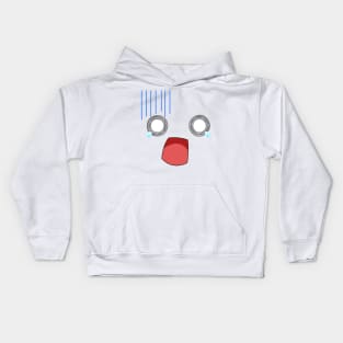 Nani?! Panicked Anime Face Kids Hoodie